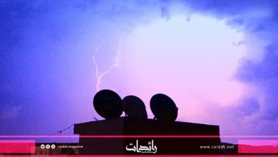 صورة عاصفة ثلجية ورعدية قوية بمدينة طنجة