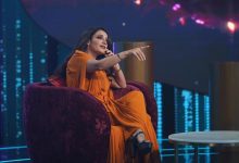 صورة ديانا حداد إيجابية وطموحة في برنامج “مشاهير” على تلفزيون دبي.